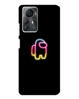 Чехол для ZTE Blade A72s с картинкой «Among Us градиент»