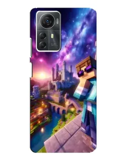 Чохол для ZTE Blade A72s з картинкою «Стів та космос» Чохол для ZTE Blade A72s з картинкою «Стів та космос»