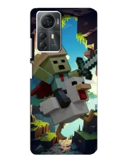Чохол для ZTE Blade A72s з картинкою «Стів та гусь» Чохол для ZTE Blade A72s з картинкою «Стів та гусь»