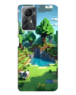 Чохол для ZTE Blade A72s з картинкою «Minecraft літній день»