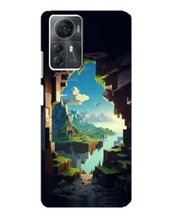 Чохол для ZTE Blade A72s з картинкою «Вид з печери»