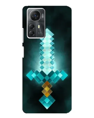 Чохол для ZTE Blade A72s з картинкою «Алмазний меч неон» Чохол для ZTE Blade A72s з картинкою «Алмазний меч неон»
