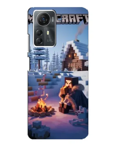 Чохол для ZTE Blade A72s з картинкою «Зимовий Minecraft» Чохол для ZTE Blade A72s з картинкою «Зимовий Minecraft»
