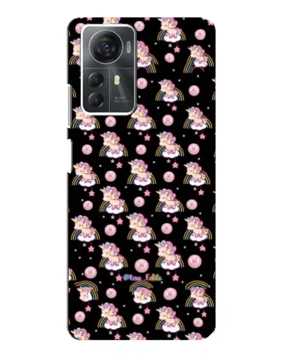 Чехол для ZTE Blade A72s с картинкой «Magic Unicorn паттерн»
