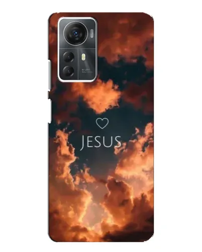 Чехол для ZTE Blade A72s с картинкой «Сияние Имени Jesus»