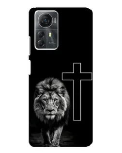 Чехол для ZTE Blade A72s с картинкой «Лев и Крест» Чехол для ZTE Blade A72s с картинкой «Лев и Крест»