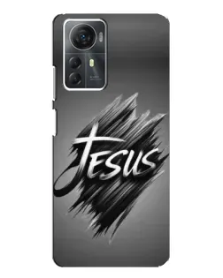 Чехол для ZTE Blade A72s с картинкой «Надпись Jesus Graffiti»