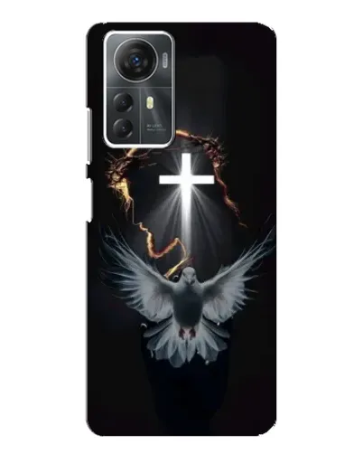 Чехол для ZTE Blade A72s с картинкой «Голубь и Свет»