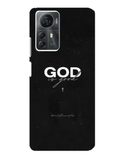 Чехол для ZTE Blade A72s с картинкой «GOD — Бог над всем»