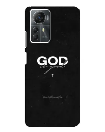 Чехол для ZTE Blade A72s с картинкой «GOD — Бог над всем»