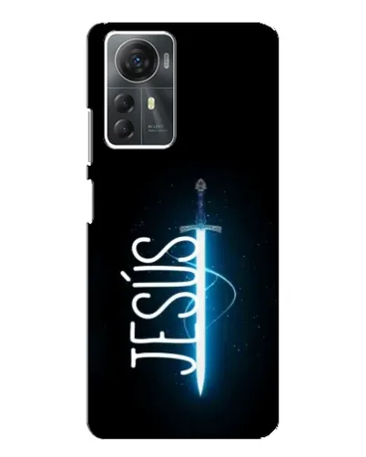 Чехол для ZTE Blade A72s с картинкой «Меч Духа Jesus»
