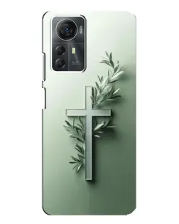 Чехол для ZTE Blade A72s с картинкой «Оливковая ветвь»
