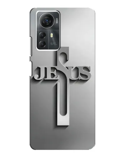 Чехол для ZTE Blade A72s с картинкой «Металлический крест Jesus» Чехол для ZTE Blade A72s с картинкой «Металлический крест Jesus»