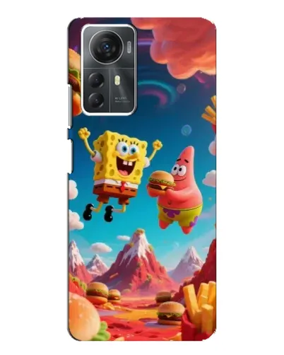 Чехол для ZTE Blade A72s с картинкой «Космический фастфуд» Чехол для ZTE Blade A72s с картинкой «Космический фастфуд»