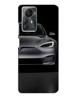 Чохол для ZTE Blade A72s з картинкою «Tesla Model S Look»