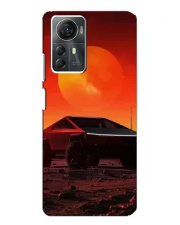 Чохол для ZTE Blade A72s з картинкою «Cybertruck на Марсі»