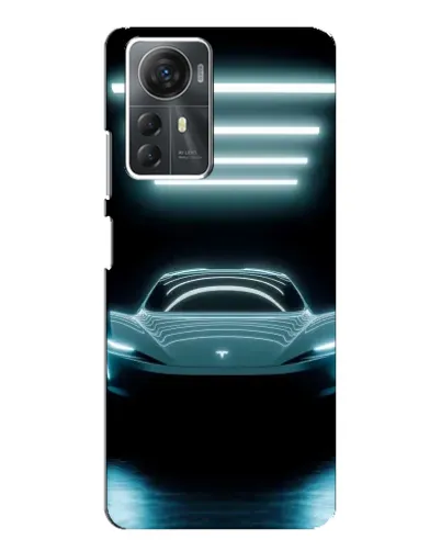 Чохол для ZTE Blade A72s з картинкою «Tesla в неоні» Чохол для ZTE Blade A72s з картинкою «Tesla в неоні»