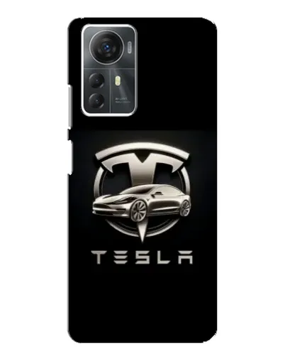 Чохол для ZTE Blade A72s з картинкою «Tesla — срібне авто» Чохол для ZTE Blade A72s з картинкою «Tesla — срібне авто»