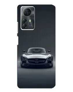 Чохол для ZTE Blade A72s з картинкою «Mercedes на чорному»