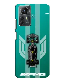 Чохол для ZTE Blade A72s з картинкою «Mercedes AMG Petronas»