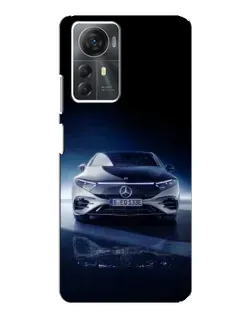 Чохол для ZTE Blade A72s з картинкою «Нічний Mercedes EQ»