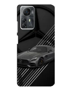 Чохол для ZTE Blade A72s з картинкою «Mercedes AMG — графіка»