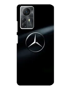 Чохол для ZTE Blade A72s з картинкою «Mercedes на металі»