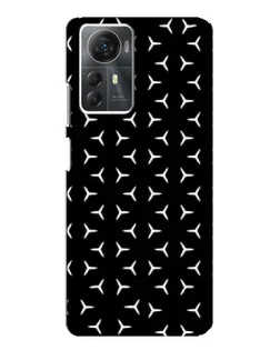 Чохол для ZTE Blade A72s з картинкою «Mercedes паттерн зірок»