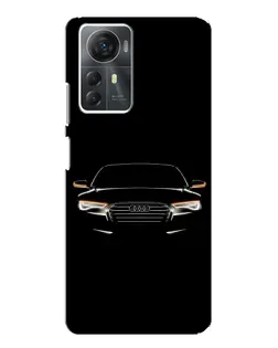 Чохол для ZTE Blade A72s з картинкою «Audi — нічний контур»