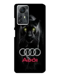 Чохол для ZTE Blade A72s з картинкою «Пантера та Audi»