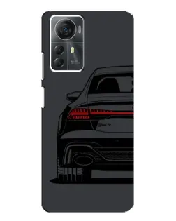 Чохол для ZTE Blade A72s з картинкою «Задня частина Audi — арт»