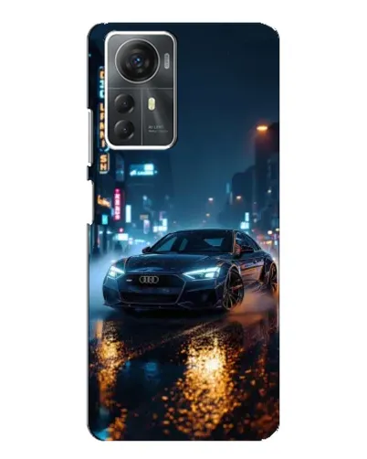 Чохол для ZTE Blade A72s з картинкою «Нічне місто та Audi» Чохол для ZTE Blade A72s з картинкою «Нічне місто та Audi»