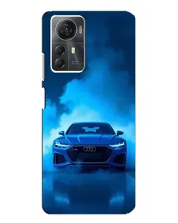 Чохол для ZTE Blade A72s з картинкою «Audi — блакитна енергія»
