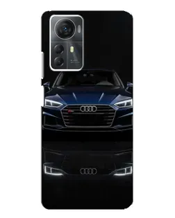 Чохол для ZTE Blade A72s з картинкою «Audi — нічне відображення»