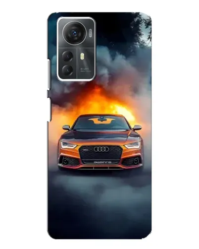 Чохол для ZTE Blade A72s з картинкою «Audi у вогняному диму» Чохол для ZTE Blade A72s з картинкою «Audi у вогняному диму»