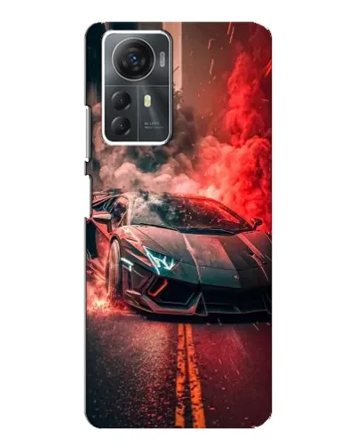 Чохол для ZTE Blade A72s з картинкою «Lamborghini червоний дим» Чохол для ZTE Blade A72s з картинкою «Lamborghini червоний дим»