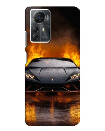Чохол для ZTE Blade A72s з картинкою «Lamborghini у вогні» Чохол для ZTE Blade A72s з картинкою «Lamborghini у вогні»