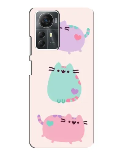 Чохол для ZTE Blade A72s з картинкою «Pusheen тріо» Чохол для ZTE Blade A72s з картинкою «Pusheen тріо»