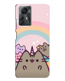 Чехол для ZTE Blade A72s с картинкой «Единорог Pusheen» Чехол для ZTE Blade A72s с картинкой «Единорог Pusheen»