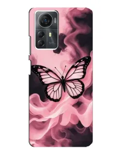 Чехол для ZTE Blade A72s с картинкой «Бабочка в дыму» Чехол для ZTE Blade A72s с картинкой «Бабочка в дыму»