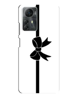 Чехол для ZTE Blade A72s с картинкой «Вертикальный бант»