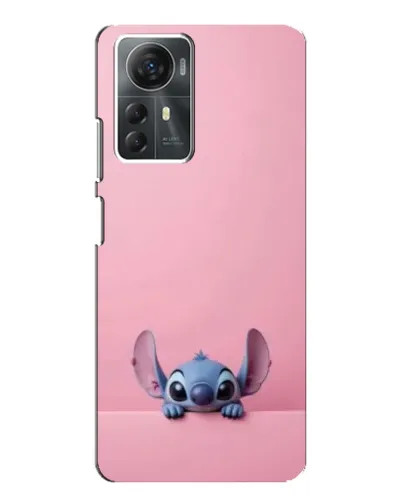 Чехол для ZTE Blade A72s с картинкой «Stitch выглядывает»