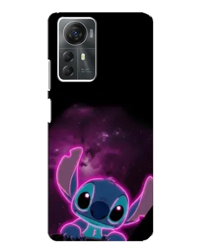 Чехол для ZTE Blade A72s с картинкой «Неоновый Stitch»