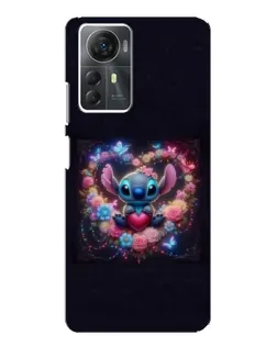 Чехол для ZTE Blade A72s с картинкой «Stitch в цветах» Чехол для ZTE Blade A72s с картинкой «Stitch в цветах»