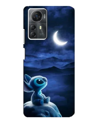 Чехол для ZTE Blade A72s с картинкой «Лунная ночь Стича»