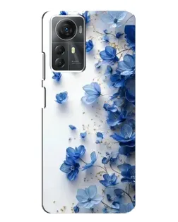 Чохол для ZTE Blade A72s з картинкою «Блакитний квітковий каскад» Чохол для ZTE Blade A72s з картинкою «Блакитний квітковий каскад»