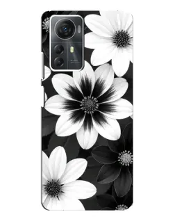 Чохол для ZTE Blade A72s з картинкою «Монохромні айстри» Чохол для ZTE Blade A72s з картинкою «Монохромні айстри»