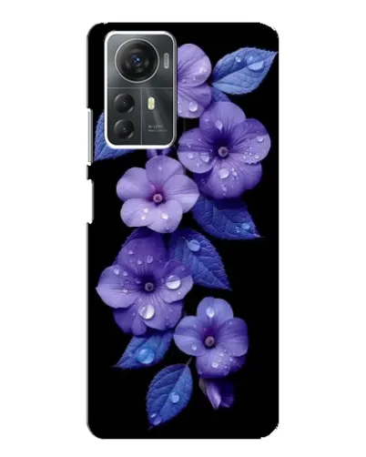 Чохол для ZTE Blade A72s з картинкою «Фіолетові квіти з росою» Чохол для ZTE Blade A72s з картинкою «Фіолетові квіти з росою»