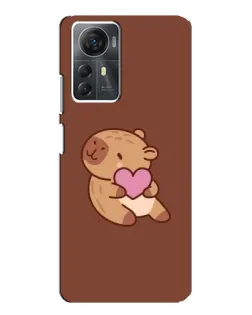 Чехол для ZTE Blade A72s с картинкой «Капибара с сердцем» Чехол для ZTE Blade A72s с картинкой «Капибара с сердцем»