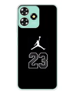 Чехол для ZTE Blade A73 с картинкой «Jordan Flight 23»